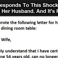 Husband Leaves Shocking Letter For His Wife. Then She Responds.