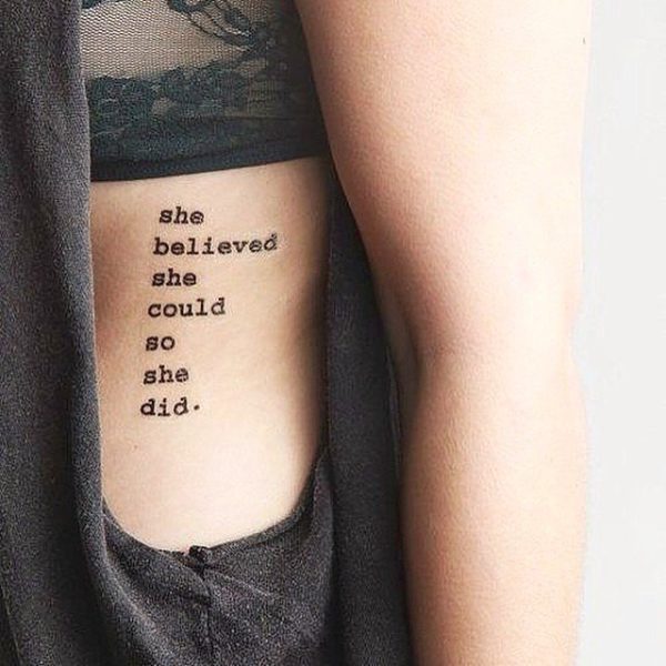 44 Inspirational Quote Tattoos That Will Change Your Perspective. 